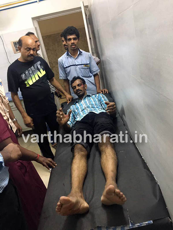 ಬೈಕ್ ಅಪಘಾತ: ಸವಾರನಿಗೆ ಗಾಯ