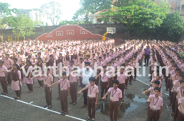 ಲೂರ್ಡ್ಸ್ ಸೆಂಟ್ರಲ್ ಶಾಲೆಯಲ್ಲಿ ಪರಿಸರ ದಿನಾಚರಣೆ, ಸ್ವಾಗತ ಕಾರ್ಯಕ್ರಮ
