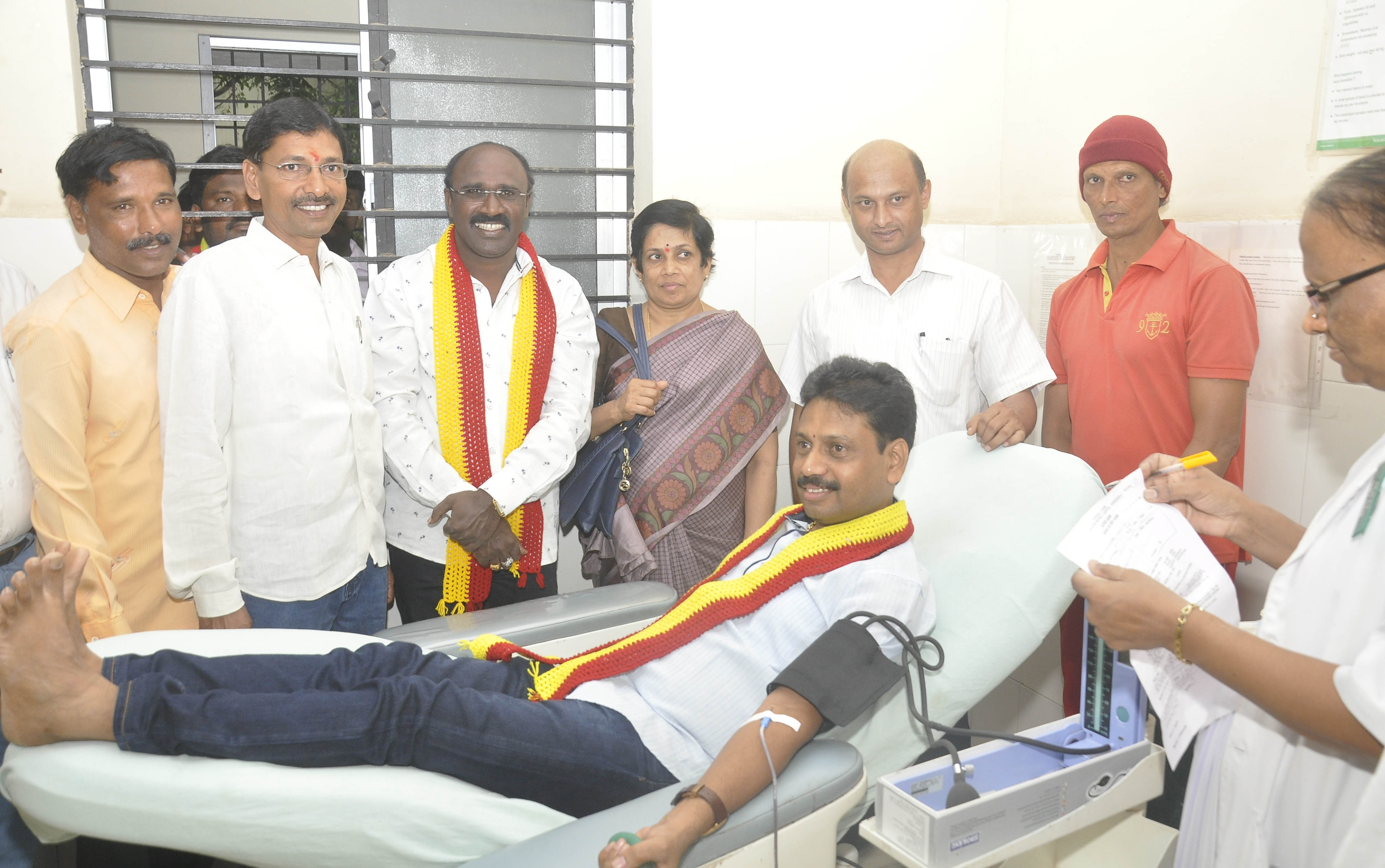 ದಾವಣಗೆರೆ : ಕರಾವೇಯಿಂದ ರಕ್ತದಾನ ಶಿಬಿರ