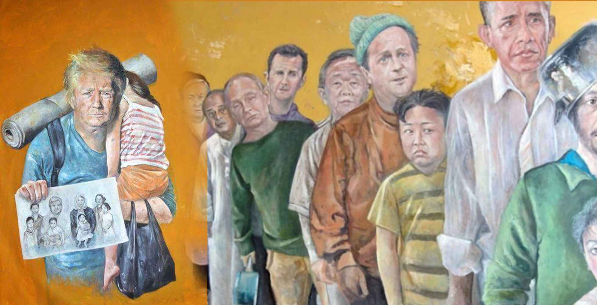 ಟ್ರಂಪ್, ಒಬಾಮ, ಮರ್ಕೆಲ್, ಎರ್ದೋಗಾನ್...: ನಿರಾಶ್ರಿತರ ಪಟ್ಟಿಯಲ್ಲಿ ವಿಶ್ವ ನಾಯಕರನ್ನು ನೋಡಿ