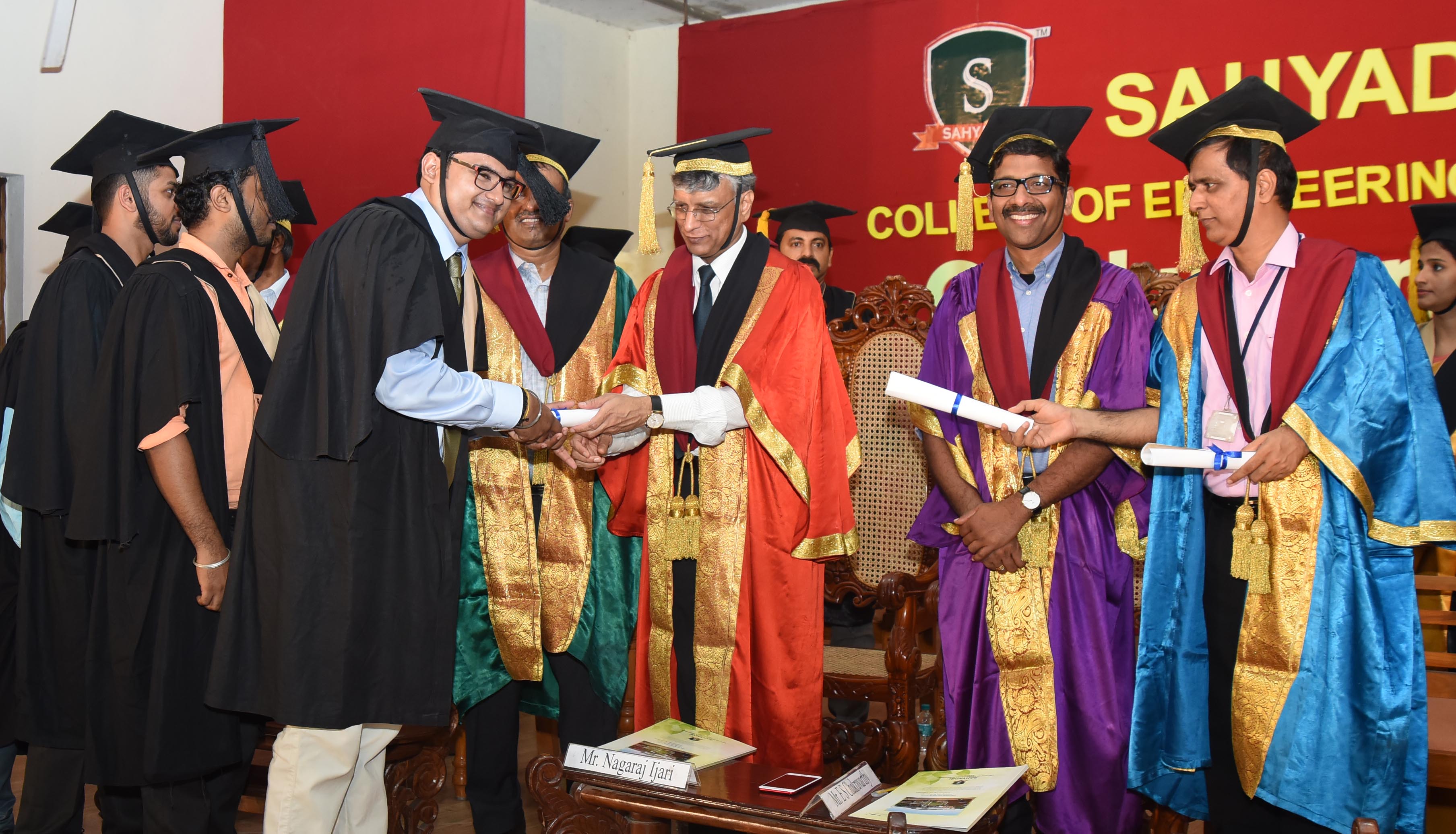 ಸಹ್ಯಾದ್ರಿ ಮಹಾ ವಿದ್ಯಾಲಯದ ಪದವಿ ಪ್ರದಾನ