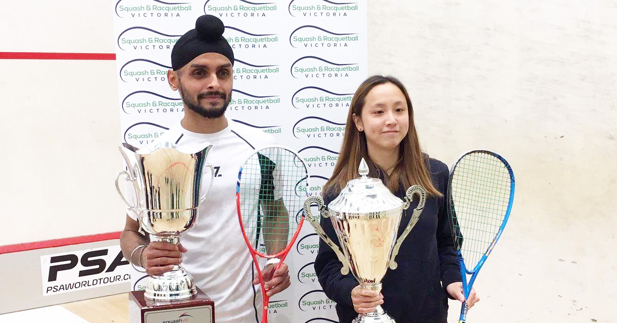 ಭಾರತದ ಸಂಧು ವಿಕ್ಟೋರಿಯನ್ ಸ್ಕ್ವಾಷ್ ಚಾಂಪಿಯನ್‌