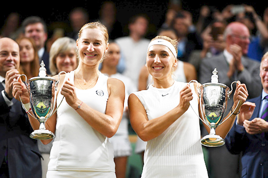 ಮಕರೋವಾ -ವೆಸ್ನಿನಾಗೆ ಮಹಿಳೆಯರ ಡಬಲ್ಸ್ ಕಿರೀಟ