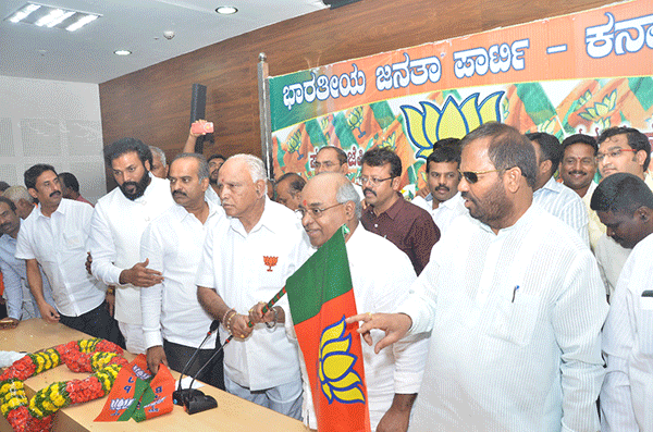 ​ಮಾಜಿ ಸಚಿವ ಕೃಷ್ಣಯ್ಯ ಶೆಟ್ಟಿ ಬಿಜೆಪಿ ಸೇರ್ಪಡೆ