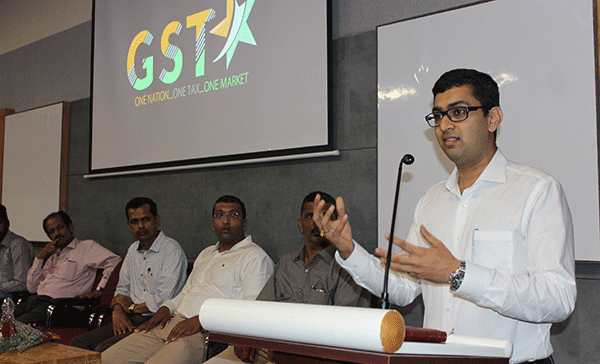 St Aloysius Evening College organised GST course