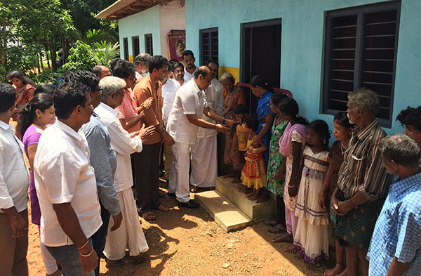 ಮನೆ ನಿರ್ಮಾಣಕ್ಕೆ ಮಾದರಿಯಾದ ಗ್ರಾಪಂ ಸದಸ್ಯ ಅಬ್ದುಲ್ಲ