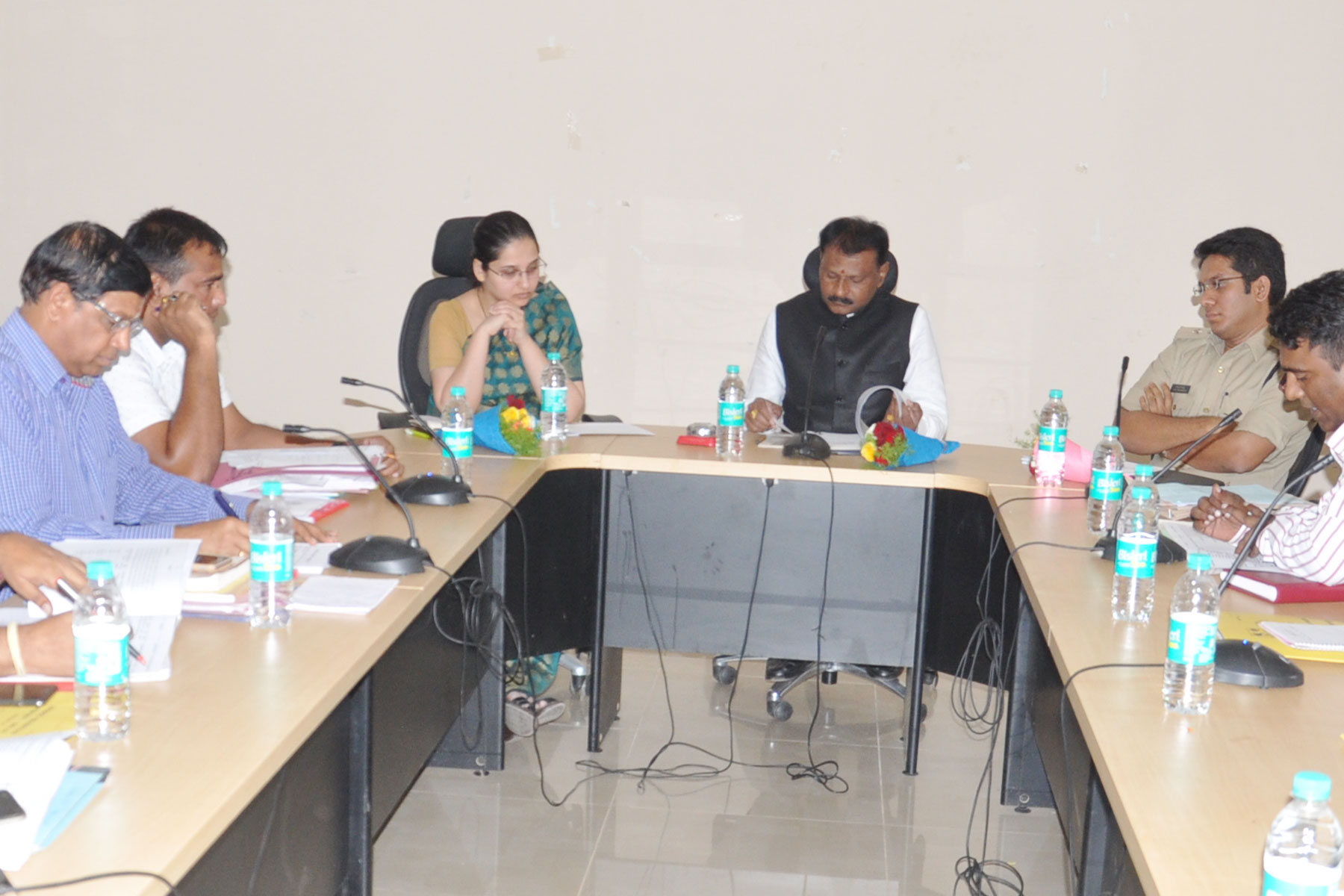 ಚಿಕ್ಕಬಳ್ಳಾಪುರ: ಕುಂದು ಕೊರೆತೆ, ಪ್ರಗತಿ ಪರಿಶೀಲನಾ ಸಭೆ