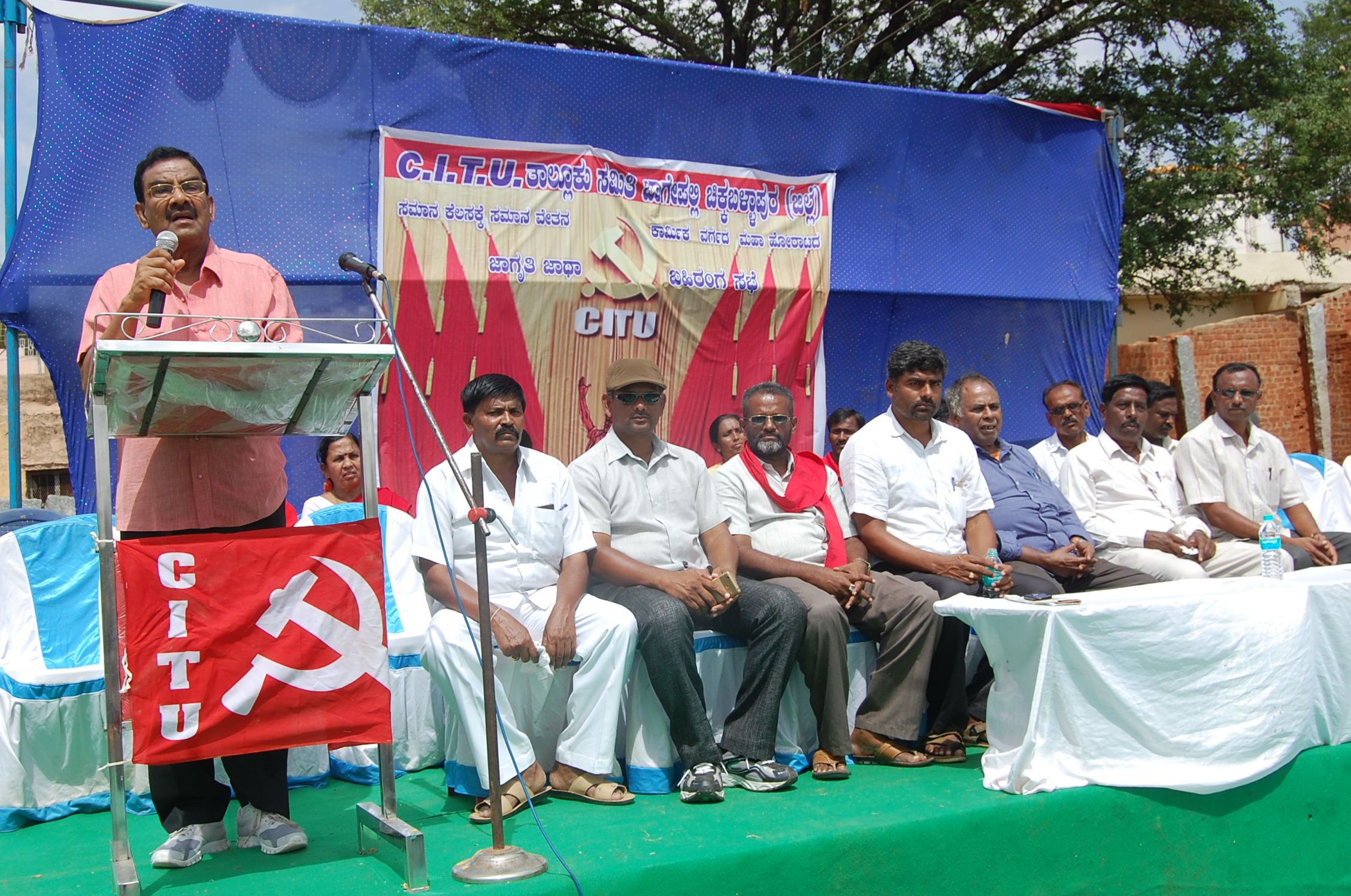 ದೇಶದಲ್ಲಿ ರಾಜ್ಯಾಂಗ, ಕಾರ್ಯಾಂಗ, ನ್ಯಾಯಾಂಗ ಆರ್.ಎಸ್.ಎಸ್ ಕಪಿಮುಷ್ಠಿಯಲ್ಲಿದೆ: ಜಿ.ವಿ.ಶ್ರೀರಾಮರೆಡ್ಡಿ