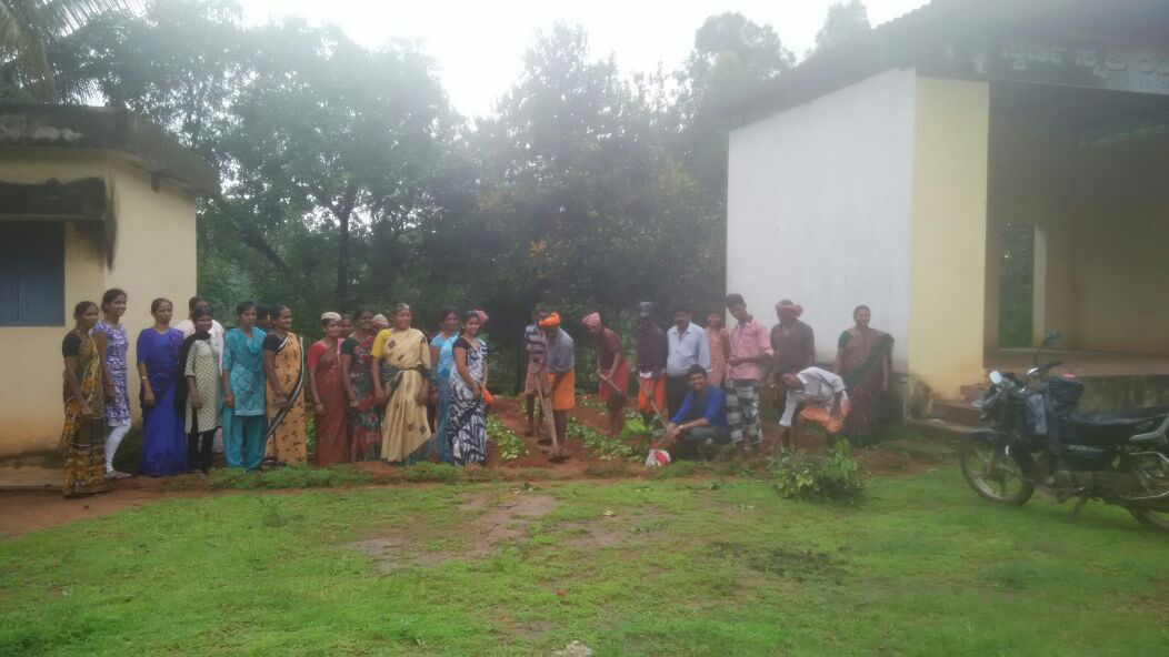 ಅಜೆಕಾರು : ಕಿರೆಂಚಿಬೈಲ್ ಶಾಲಾ ಕೈ ತೋಟ ರಚನೆ