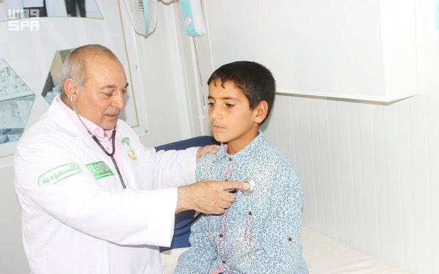 ಸೌದಿ ಕ್ಲಿನಿಕ್‌ಗಳಿಂದ 3,464 ಸಿರಿಯ ನಿರಾಶ್ರಿತರಿಗೆ ಚಿಕಿತ್ಸೆ