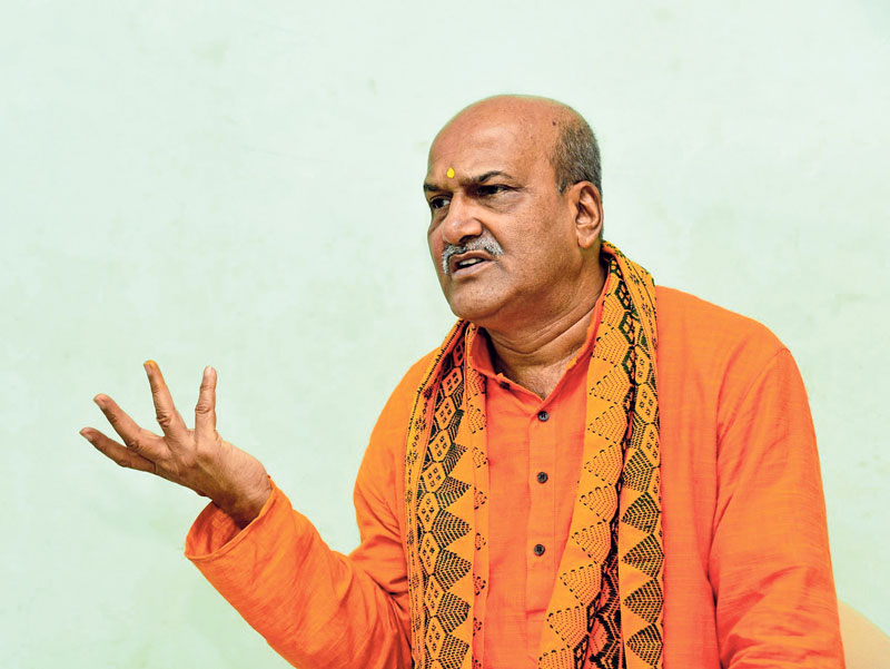 ಶೇ.50ರಷ್ಟು ಬಿಜೆಪಿ ಅಭ್ಯರ್ಥಿಗಳು ಭ್ರಷ್ಟರು: ಅಮಿತ್ ಶಾಗೆ ಪ್ರಮೋದ್ ಮುತಾಲಿಕ್ ಪತ್ರ