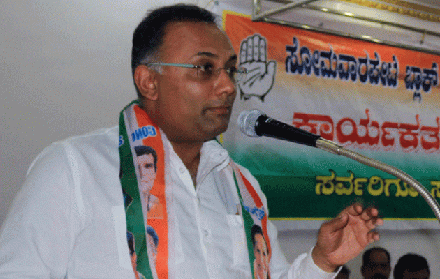 ರಾಜ್ಯದಲ್ಲಿ ಬಿಜೆಪಿ ನೆಲಕಚ್ಚಿದೆ: ದಿನೇಶ್ ಗುಂಡೂರಾವ್