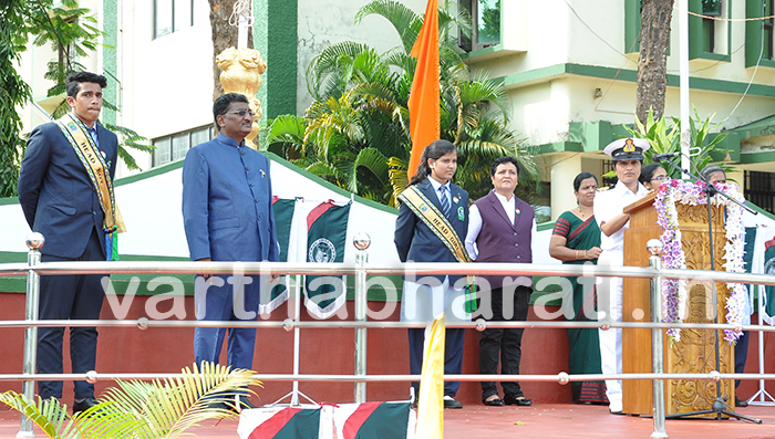 Independence day celebrations at Green Valley National School and PU College