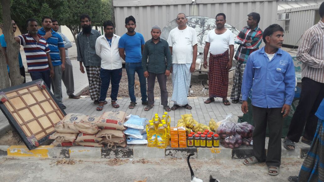 ರಿಯಾದ್: ಸಂಕಷ್ಟಕ್ಕೆ ಸಿಲುಕಿದ್ದ ಭಾರತೀಯ ಕಾರ್ಮಿಕರಿಗೆ ನೆರವಾದ ಕೆಸಿಎಫ್