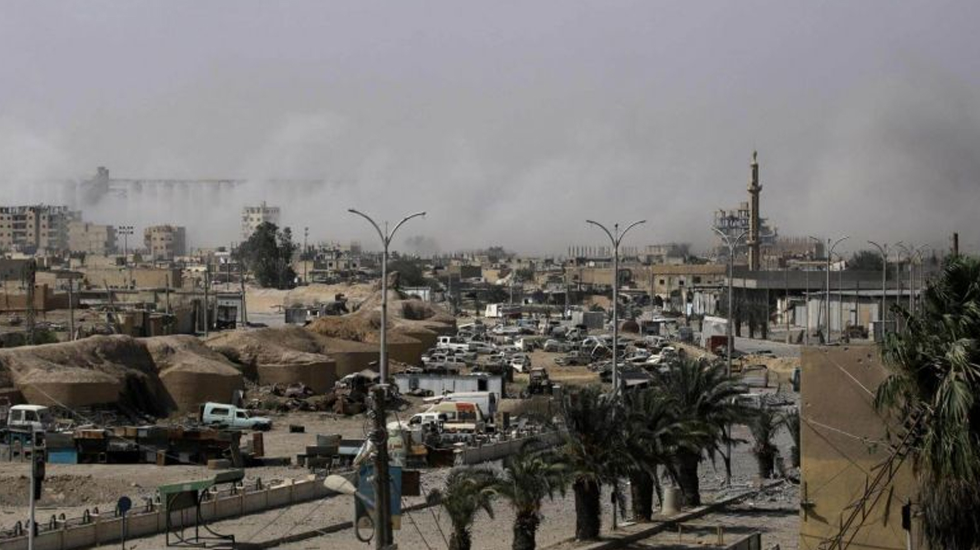 ಸಿರಿಯ: ಅಮೆರಿಕ ವಾಯುದಾಳಿಯಲ್ಲಿ 59 ನಾಗರಿಕರ ಸಾವು