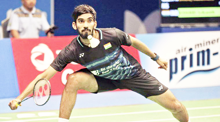 ಪುರುಷರ ಸಿಂಗಲ್ಸ್‌ನಲ್ಲಿ ಶ್ರೀಕಾಂತ್ ಶುಭಾರಂಭ