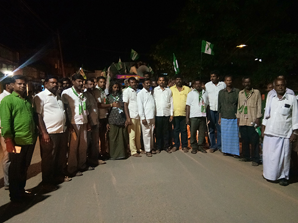 ಹನೂರು: ಜೆಡಿಎಸ್ ನಿಂದ ಮಲೈಮಹದೇಶ್ವರಬೆಟ್ಟಕ್ಕೆ ಪಾದಯಾತ್ರೆ