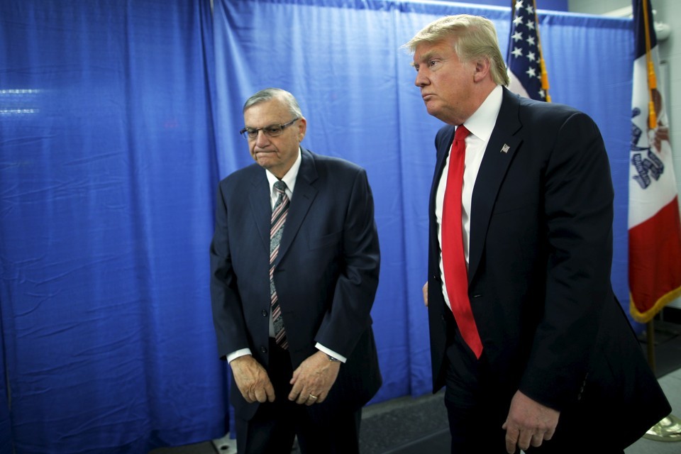 ಜನಾಂಗೀಯ ದ್ವೇಷಿಗೆ ಟ್ರಂಪ್ ಕ್ಷಮಾದಾನ