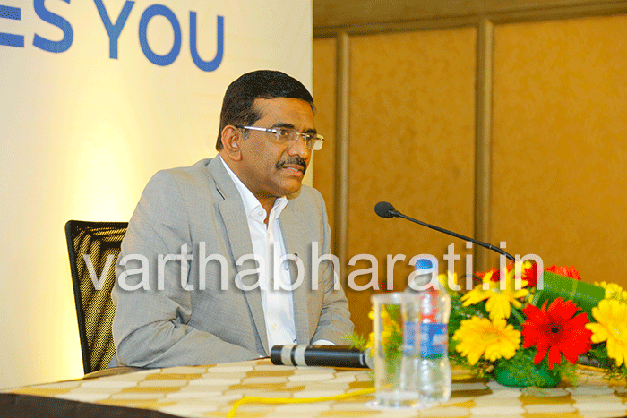 Rajkiran Rai G from Puttur , MD and CEO of Union Bank shares initiatives of Bank at Mangalore