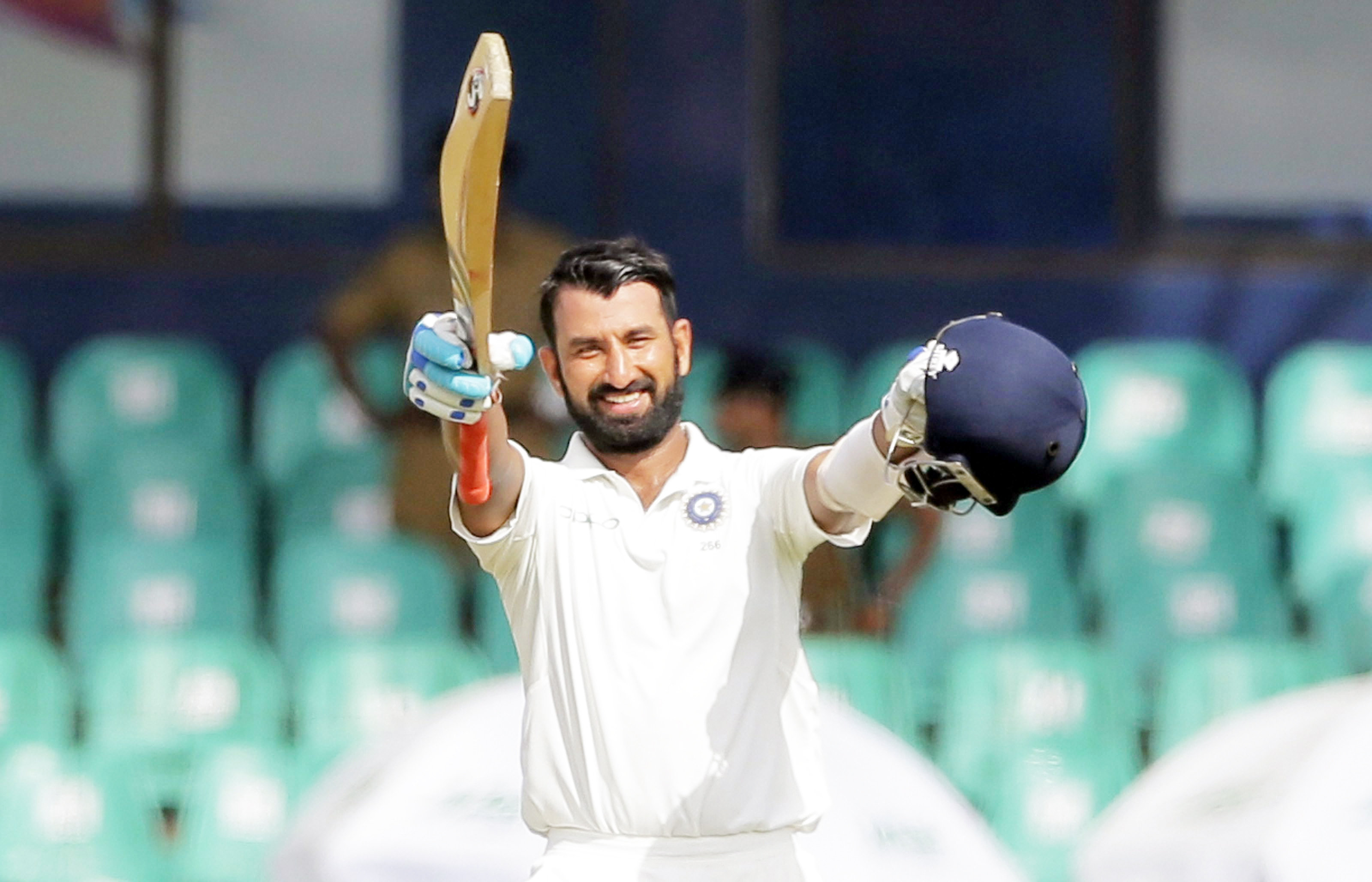 50ನೆ ಟೆಸ್ಟ್‌ನಲ್ಲಿ ಪೂಜಾರ 13ನೆ ಶತಕ