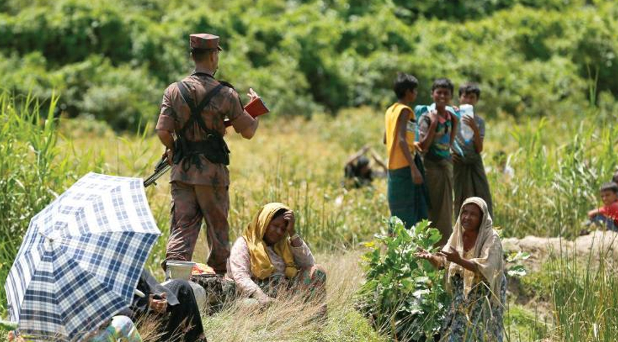 ರೋಹಿಂಗ್ಯನ್ನರ ಮೇಲೆ ಮ್ಯಾನ್ಮಾರ್ ಸೈನಿಕರ ದೌರ್ಜನ್ಯದ ದೃಶ್ಯಗಳು ಉಪಗ್ರಹದಲ್ಲಿ ಸೆರೆ