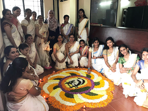 ಮಸೂದ್ ನರ್ಸಿಂಗ್ ಕಾಲೇಜಿನಲ್ಲಿ ಓಣಂ ಆಚರಣೆ