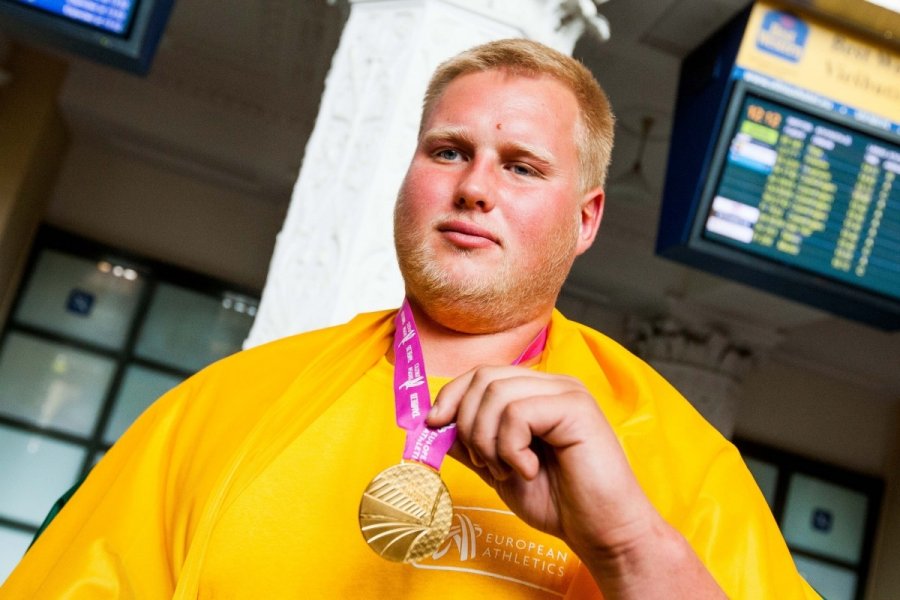 ಡಿಸ್ಕಸ್ ಎಸೆತ: ಆ್ಯಂಡ್ರಿಯಸ್ ಗುಡ್ಝಿಯಸ್‌ಗೆ ಚಿನ್ನ