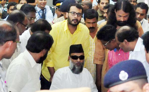 ಕೊಚ್ಚಿಗೆ ಬಂದಿಳಿದ ಪಿಡಿಪಿ ನಾಯಕ ಮಅದನಿ