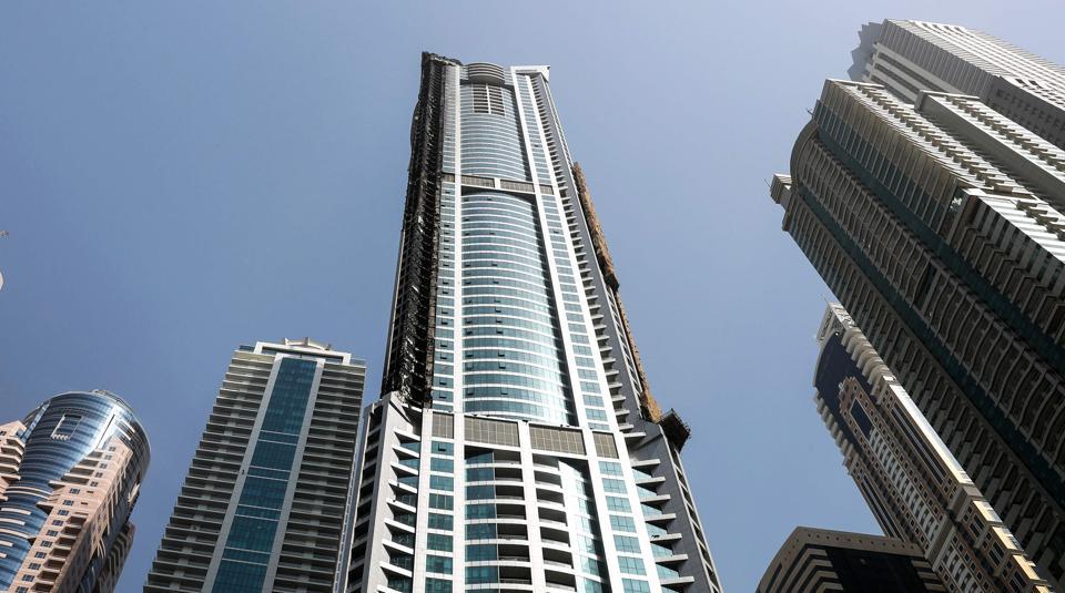 ದುಬೈ: ಮತ್ತೊಂದು ಬಹುಮಹಡಿ ಕಟ್ಟಡದಲ್ಲಿ ಅಗ್ನಿ ಅವಘಡ