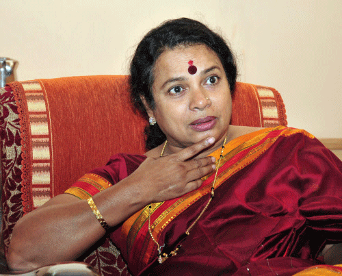 ಬಿ.ವಿ.ರಾಧಾ ನಿಧನಕ್ಕೆ ಸಚಿವೆ ಉಮಾಶ್ರೀ ಸಂತಾಪ