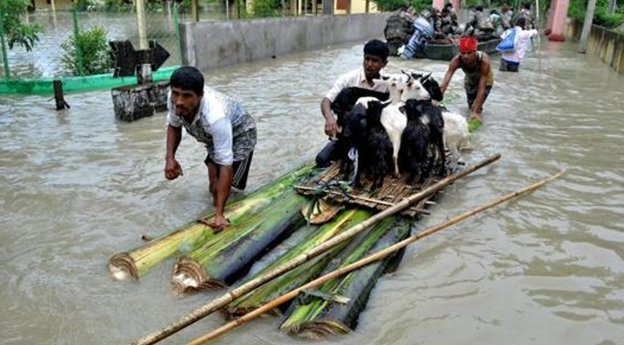 ಅಸ್ಸಾಂನಲ್ಲಿ ಪ್ರವಾಹ: ಓರ್ವ ವ್ಯಕ್ತಿ ನಾಪತ್ತೆ, ಸಾವಿರಾರು ಮಂದಿ ಸಂತ್ರಸ್ತ