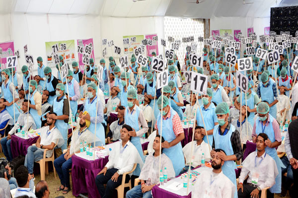 ಆಯುರ್ವೇದ ವಿದ್ಯಾರ್ಥಿಗಳಿಂದ ಗಿನ್ನೆಸ್ ದಾಖಲೆ