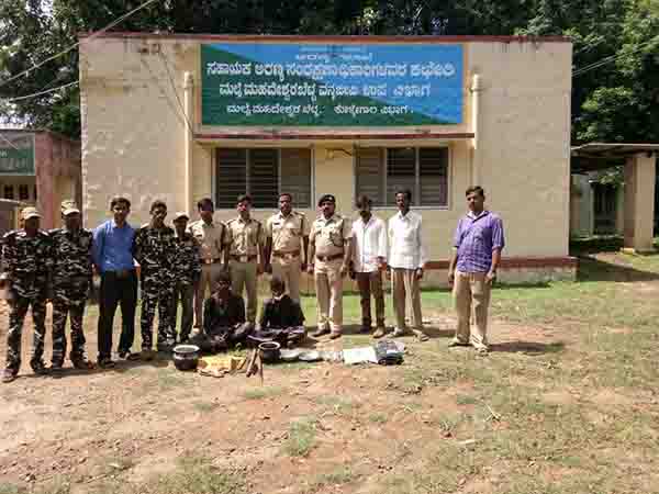 ಚಿಪ್ಪು ಹಂದಿ ಭೇಟೆಗೆ ಯತ್ನ: ಇಬ್ಬರ ಬಂಧನ