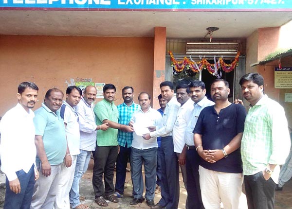 ಇಂಟರ್‌ನೆಟ್ ಸಂಪರ್ಕ ಸಮಸ್ಯೆಯ ಶೀಘ್ರ ಪರಿಹಾರಕ್ಕೆ ಆಗ್ರಹಿಸಿ ಅಧಿಕಾರಿಗಳಿಗೆ ಮನವಿ