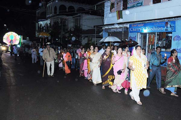 ನಾಪೋಕ್ಲು: ಮೇರಿ ಮಾತೆ ದೇವಾಲಯದ ವಾರ್ಷಿಕ ಉತ್ಸವ