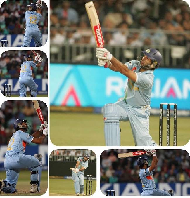 ಯುವರಾಜ್ ‘ಸಿಕ್ಸ್’ ಸಿಕ್ಸರ್‌ಗಳ ಸಾಧನೆಗೆ 10 ವರ್ಷ