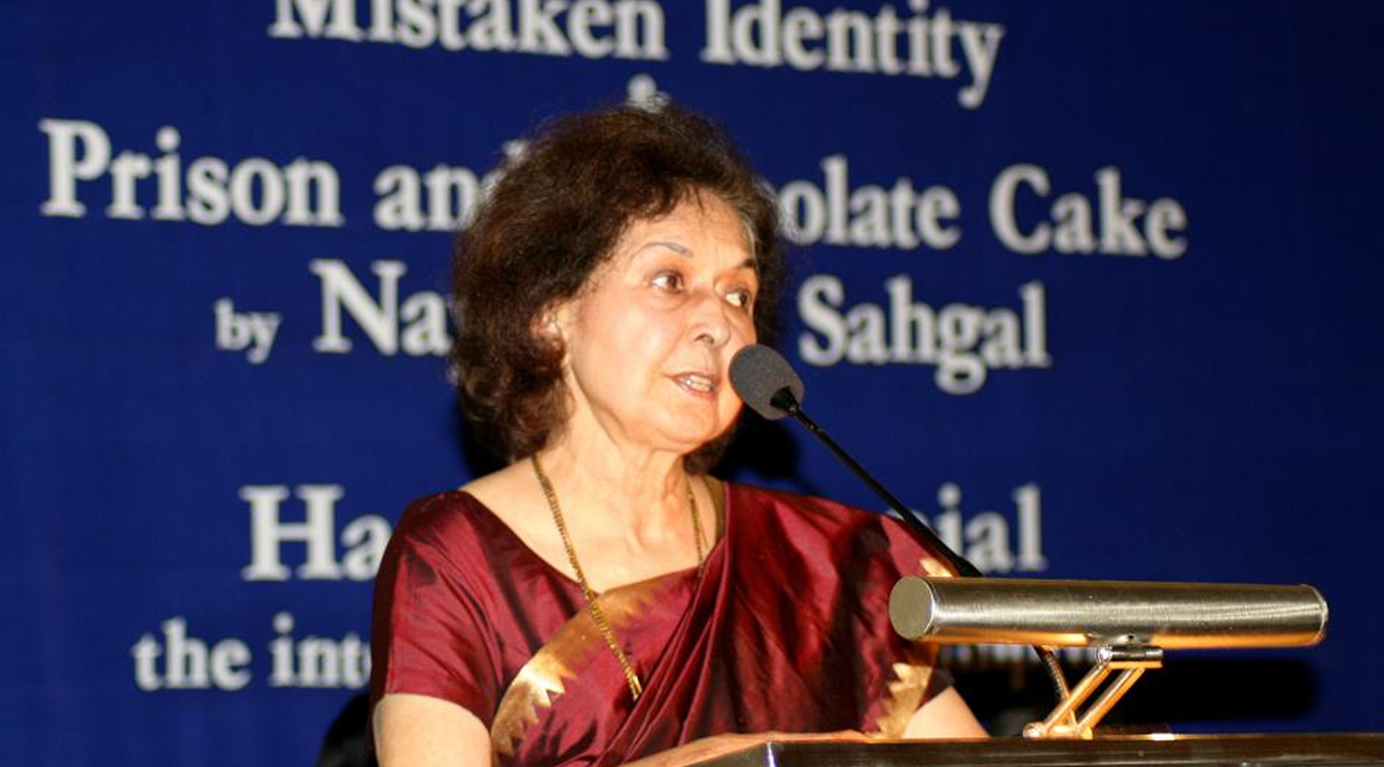 ನಾವಿಂದು ಹಿಂದೂ ಏಕಸಂಸ್ಕೃತಿಯಲ್ಲಿ ಕುಗ್ಗುತ್ತಿದ್ದೇವೆ: ಖ್ಯಾತ ಲೇಖಕಿ ನಯನತಾರಾ ಸೆಹಗಲ್