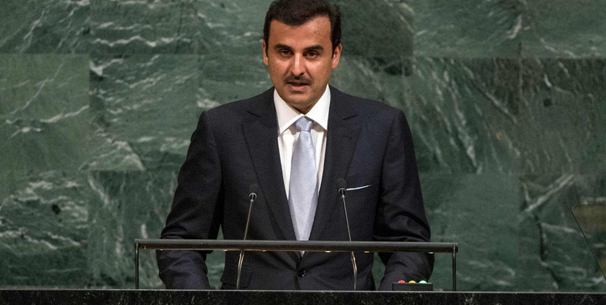 ಅರಬ್ ಬಿಕ್ಕಟ್ಟು ಪರಿಹಾರಕ್ಕೆ ನಿಶ್ಶರ್ತ ಮಾತುಕತೆ: ಕತರ್ ಅಮೀರ್ ಪುನರುಚ್ಚಾರ