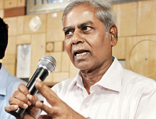 ಸಿದ್ಧಾರ್ಥ ಅಕ್ರಮ ಆಸ್ತಿಗೆ ತೆಲಗಿ ಹಗರಣವೇ ಮೂಲ: ಎಸ್.ಆರ್.ಹಿರೇಮಠ್