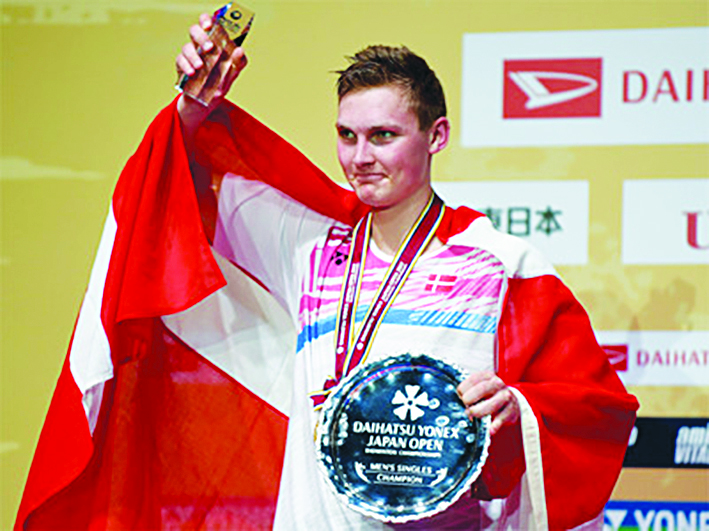 ವಿಕ್ಟರ್ ಅಕ್ಸೆಲ್‌ಸನ್ ಗೆ ಜಪಾನ್ ಓಪನ್ ಪ್ರಶಸ್ತಿ