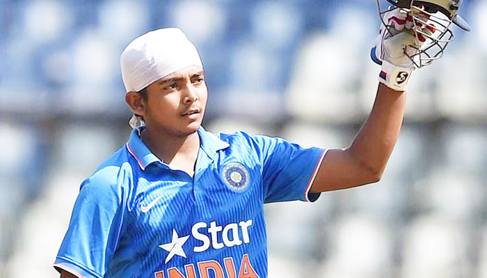 ದುಲೀಪ್ ಟ್ರೋಫಿ ಚೊಚ್ಚಲ ಪಂದ್ಯದಲ್ಲೇ ಪೃಥ್ವಿ ಶಾ ಶತಕ