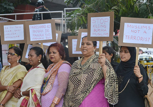 ರೊಹಿಂಗ್ಯಾ ಮಹಿಳೆಯರಿಗೆ ರಕ್ಷಣೆ ನೀಡುವಂತೆ ಒತ್ತಾಯ