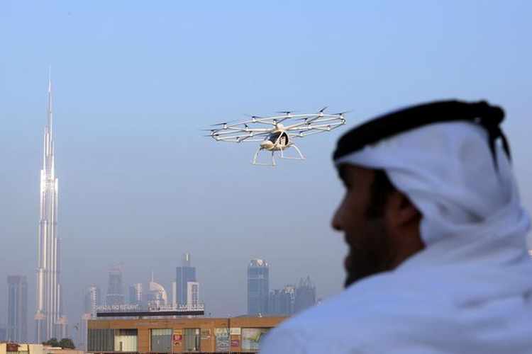 ವಿಶ್ವದ ಪ್ರಪ್ರಥಮ ಹಾರುವ ಟ್ಯಾಕ್ಸಿ ಸೇವೆ ದುಬೈಯಲ್ಲಿ ಆರಂಭವಾಗುವ ನಿರೀಕ್ಷೆ