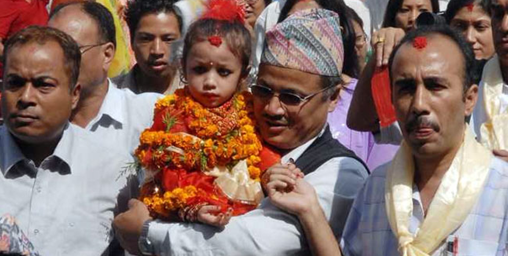 3 ವರ್ಷದ ಬಾಲಕಿ ಕಠ್ಮಂಡುವಿನ ನೂತನ ಕುಮಾರಿ