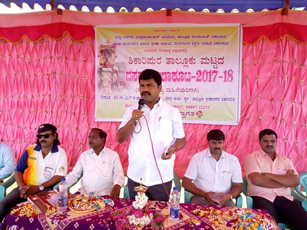 ಕ್ರೀಡಾಪಟುಗಳ ಪ್ರತಿಭೆ ಅನಾವರಣಕ್ಕೆ ದಸರಾ ಕ್ರೀಡಾಕೂಟ ಉತ್ತಮ ವೇದಿಕೆ: ಶಾಸಕ ಬಿ.ವೈ ರಾಘವೇಂದ್ರ