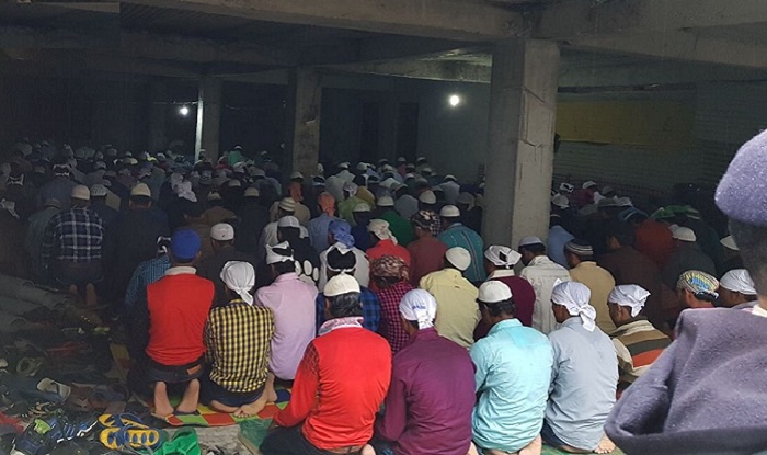 ಮೈದಾನ ಜಲಾವೃತವಾಗಿ ಪ್ರಾರ್ಥನೆಗೆ ಅಡ್ಡಿ: ಗುರುದ್ವಾರದಲ್ಲಿ ಈದ್ ನಮಾಝ್ ನಿರ್ವಹಿಸಿದ ಮುಸ್ಲಿಮರು