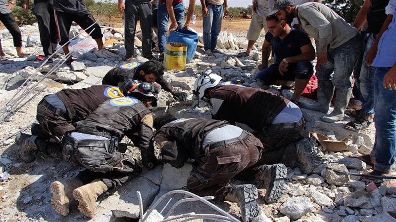 ಸಿರಿಯಾದಲ್ಲಿ ವಾಯುದಾಳಿಗೆ ಕನಿಷ್ಠ 28 ನಾಗರಿಕರ ಬಲಿ