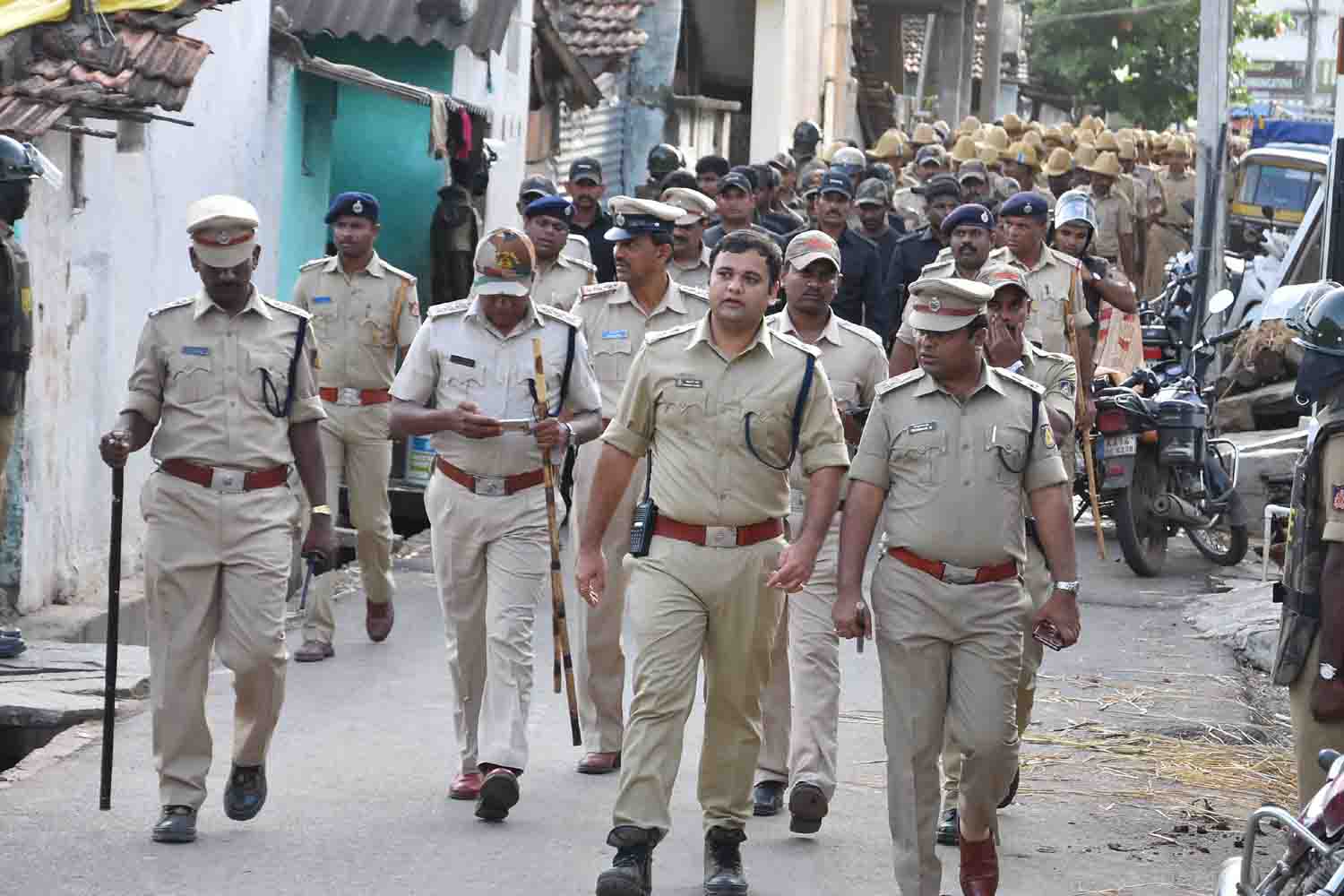 ಹಿಂದೂ ಮಹಾಸಭಾ ಗಣಪತಿ ವಿಸರ್ಜನೆ : ಶಿವಮೊಗ್ಗದಲ್ಲಿ ಬಿಗಿ ಪೊಲೀಸ್ ಪಹರೆ