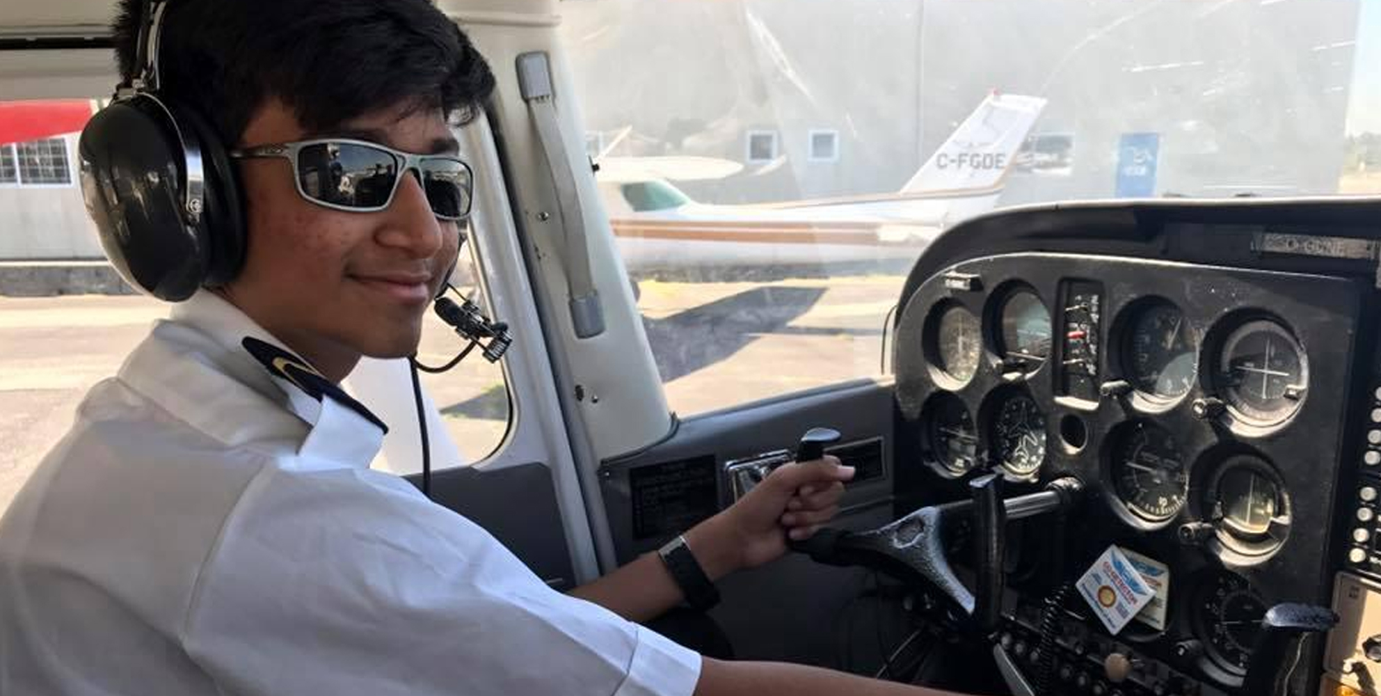 ಯುಎಇ: ವಿಮಾನ ಹಾರಿಸಿದ ಭಾರತ ಮೂಲದ 14 ವರ್ಷದ ಬಾಲಕ