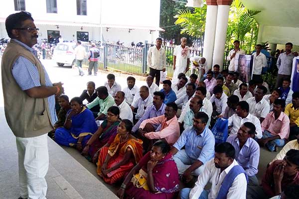 ಗೌರಿ ಲಂಕೇಶ್ ಹತ್ಯೆ ಪ್ರಕರಣ: ಆರೋಪಿಗಳ ಬಂಧನಕ್ಕೆ ದಸಂಸ ಆಗ್ರಹ